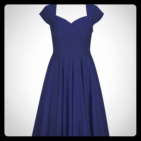 eshakti Dresses & Skirts - Eshakti Rockabilly Vintage Havana Dress 14-16